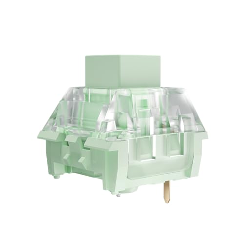 Kailh Box Bamboo Pro Switches for mx Mechanical Keyboard,3-Pin 55gf/Thick Clicky/Firm Response/RGB/Crisp Sound Switches(36pcs)