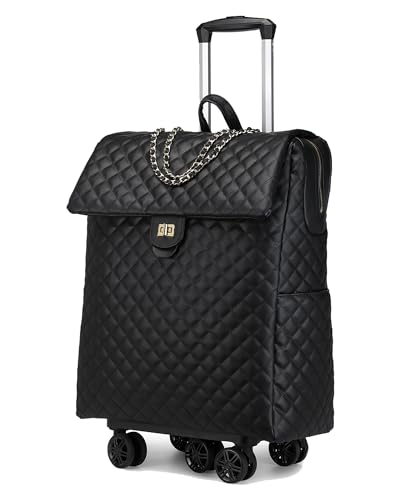 VH&GRED Travel luggage Carry On Luggage Net Red Trolley Suitcase Female Boarding Case Universal Wheel Light Luggage Fashion Travel Luggage (Carry-On 20-Inch-A)