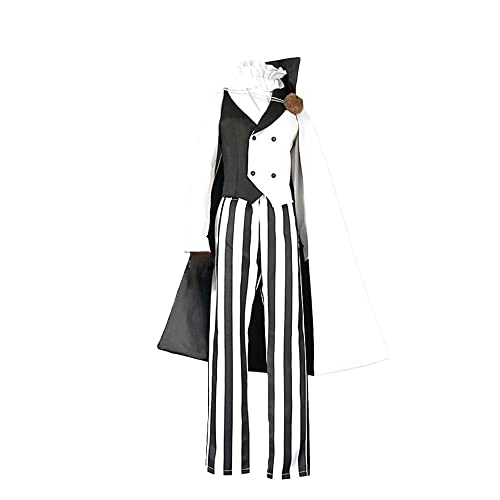 OSIAS Nikolai Gogol Black and White Style Costume Set-Premium Quality Replica with Accurate Sizing(XL)