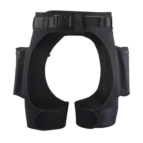 Mens Women Wetsuit Short Pants Scuba Diving Stretch Shorts with Pockets and Quick Release Buckle Adjustable Waist Belt Dropship