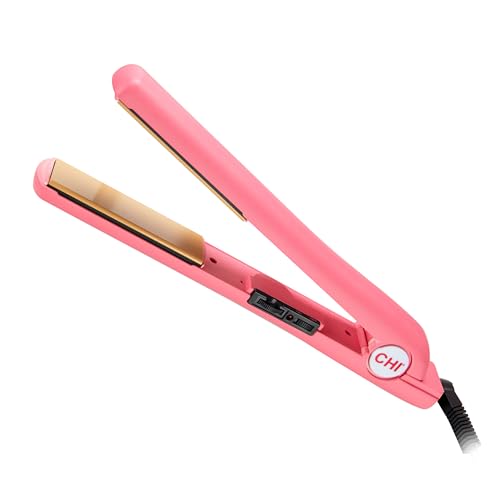 CHI Ceramic Series Flat Iron, Hair Straightener for Silky, Smooth Hair, 1" Iron, Sweet Coraline