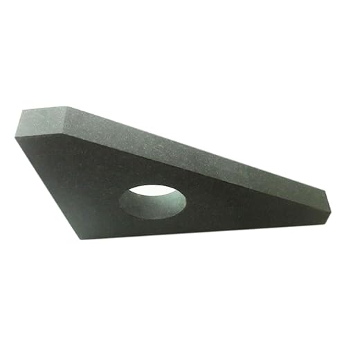 Generic Granite Triangular Square for Comparator The Z-axis Triangular CNC Base, Precision Granite Quality Parts, Granite tir-Square Calibration Standards (500×350×50), Black