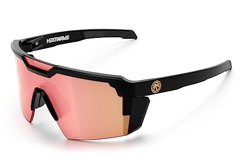 Heat Wave Visual Future Tech Z87+ Polarized Sunglasses in Rose Gold