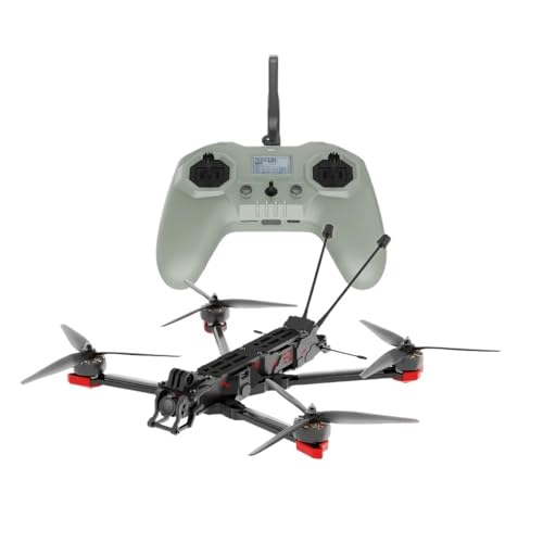 CUIPPWRJ Chimera7 Pro V2 HD 6S Drone BNF with O3 Air Unit and GPS Compatible with Commando 8 Radio Transmitter ELRS V2 Compatible with(ELRS 868 900MHz Nano)