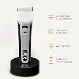 AFHSFGTY Fading Culture The Fadify 2.0, Hair Clippers, 2.0 Cordless Clipper - Instant Fade Culture, Professional Barber Clippers with LED Display ( Color : Black )