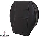 Richmond Auto Upholstery - Driver Side Bottom Replacement Leather Perforated Seat Cover, Black (Compatible with 2008-2014 Mercedes-Benz W204 C300 Luxury Sedan)