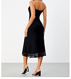 SOLY HUX Women's Strapless Midi Dress Tube Top Off Shoulder Sleeveless Fitted Cocktail Club Party Formal Long Dresses