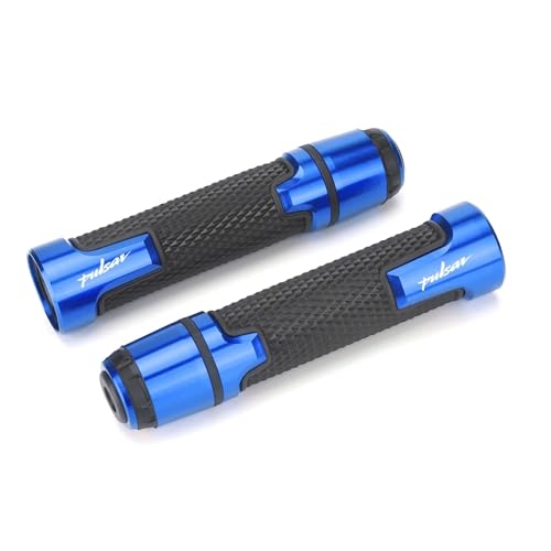 MOTOFFMBC for Bajaj Pulsar 200 NS/200 RS/200 AS 7/8'' 22MM CNC Handlebar Grips End Plugs Cap Cover Motorcycle Handlebar Cover with Plug