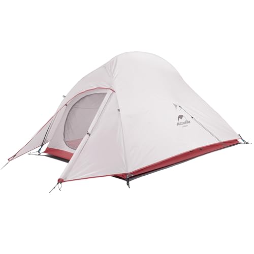 Naturehike Cloud-Up 2 Person Tent Lightweight Backpacking Tent with Footprint - Free Standing Ultralight Camping Hiking Backpack Tents Two Person Tent