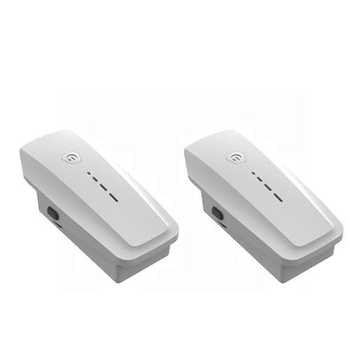 DURYOVI Genuine for SkyHeng KF102 Battery 7.4V 2200mAh for KF102 MAX Drone Battery KF102 Accessories RC Quadcopter Spare Parts(KF102 WH Battery X2)