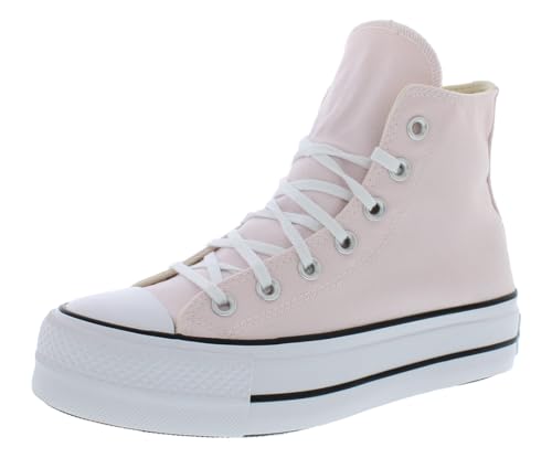 Converse Chuck Taylor All Star Lift High Platform Womens Shoes Size 5.5, Color: Solid Pink/Core White/Core Black/Rosy Pink