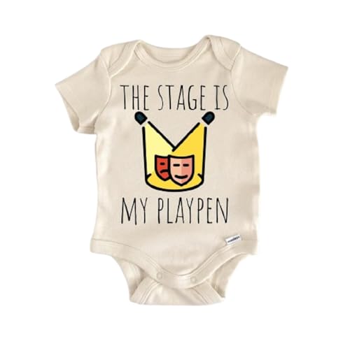 NOFO VIBES Musical Broadway Drama Play - Baby Boy Girl Clothes Infant Bodysuit Funny Cute
