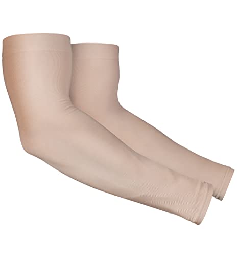 Tough Outdoors UV Arm Sleeves for Men and Women - Sun Protection Sleeves - Compression, Golf, Baseball, Cooling, Tattoo Arm Sleeve - Mangas Para El Sol Para Hombre