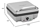 Cuisinart WAF-300P1 Belgian Waffle Maker with Pancake Plates, Brushed Stainless