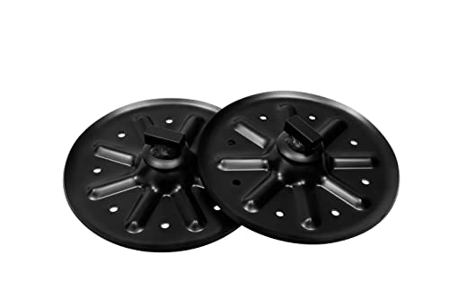 9" Diameter Landing Gear Foot Pad Replace Standard Landing Gear Jack Foot- 2 Pack
