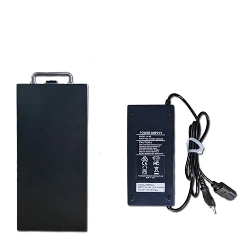 Lithium Battery 60V 20Ah-100Ah 2000W Electric Vehicle Lithium Battery ，Compatible For Harley， Two Wheel Foldable Citycoco Electric Scooter Free Charger(60V-100Ah-CAR)