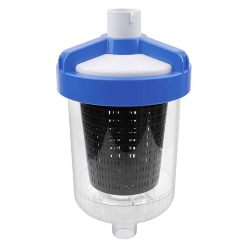 ATRACYPART Inline Pool Leaf Canister Compatible with Hayward W560 PoolVac Navigator Standard, Leaf Catcher Filter with Strainer Basket and 5 Skimmer Socks