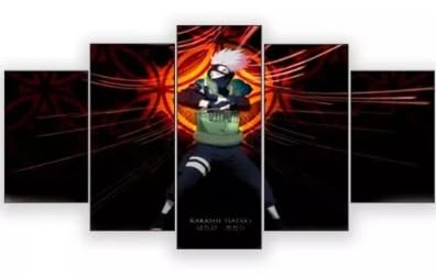 Kakashi Hatake Anime Decorative Frame Kit 5pcs 95x60cm