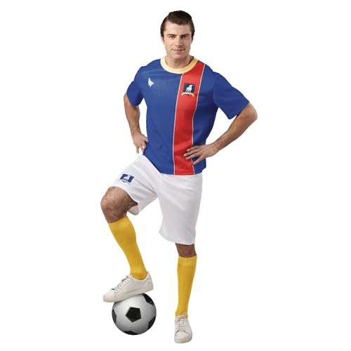 Rubies Men's Ted Lasso AFC Richmond Soccer Uniform Costume for Themed Parties and Halloween, X-Large