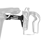 ROCKBROS Bike Water Bottle Cages Saddle Cage Converter with Adjustable Angle Aluminum Alloy Lightweight Bicycle Bottle Holder Saddle Mount Adapter Suitable for Road Bike MTB