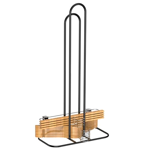 EASTTOWEST Hanger Stacker Organizer, 33 inch Height Stand, Clothes Hanger Storage Rack, Laundry Room, Black