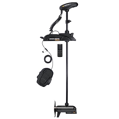 Minn Kota Terrova Bow-Mount Electric Trolling Motor with GPS, Spot-Lock, MEGA Down Imaging, 80 Lb. Thrust, 60 in. Shaft, Freshwater