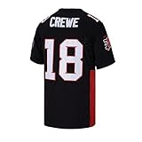 Kekambas Men's #18 Paul Crewe Mean Machine The Longest Yard Movie American Football Jersey Stitched Size S Black