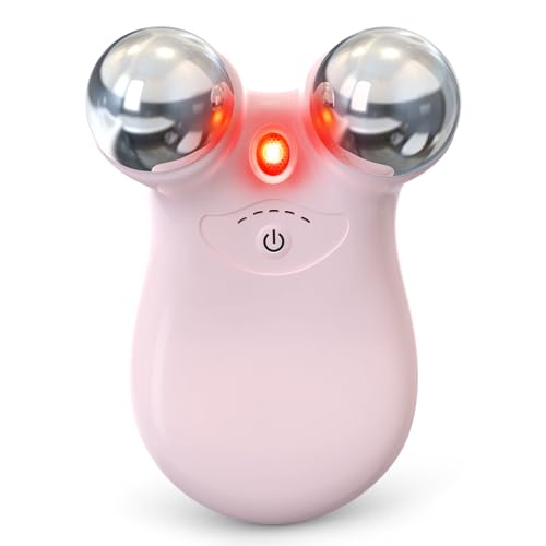 Hunvva Microcurrent Facial Device,Latest Red Light Technology,Enhances The Ability to Lift The Face and Tighten The Skin,Facial Wrinkle Equipment,Smart Photon Micro-Current Device,Model:EP-300.