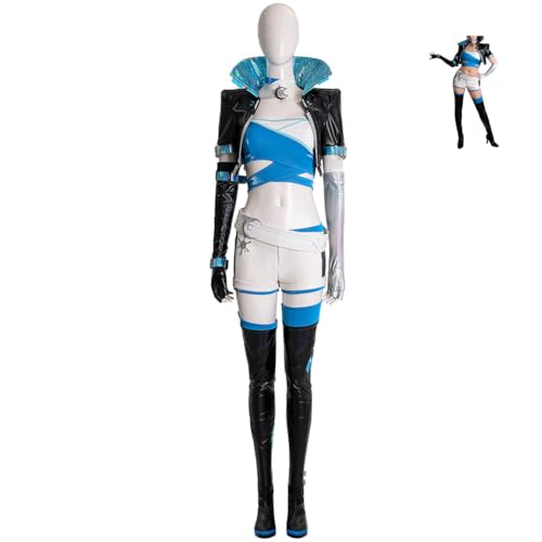 MZXDY Luna Snow Cosplay Costume, Seol Hee Women Hero Deluxe Combat Outfit Jacket for Halloween Party