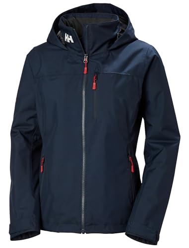 Helly-Hansen Women's Sportswear Crew Hooded Midlayer Jacket 2.0, 597 Navy - X-Large