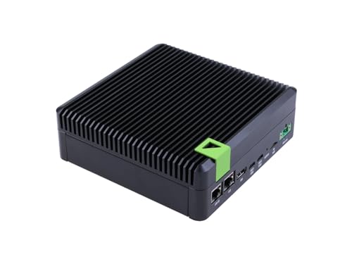 reComputer Industrial J3010- Fanless Edge AI Device with Jetson Orin Nano 4GB Module, Aluminum case with Passive Cooling, 2xRJ45 GbE, 1xRS232/RS-422/RS-485, 4xDI/DO, 1xCAN, 3xUSB3.2
