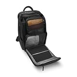 NOMATIC Travel Pack - 20L Water Resistant Laptop Bag - TSA-Ready Expandable Black Backpack