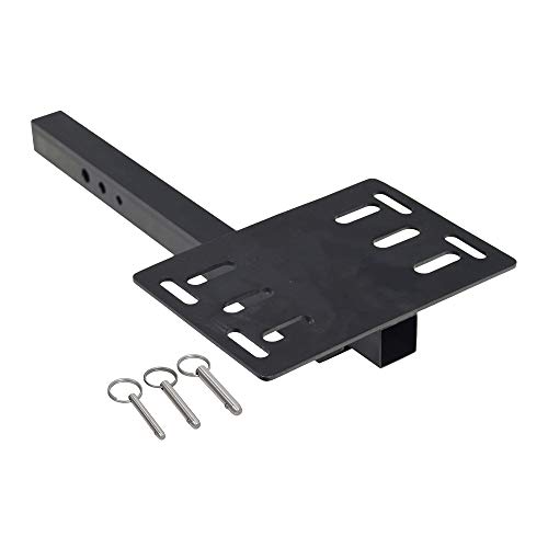 AlveyTech Universal Mobility Scooter Trunk Mounting Bracket with 3 Attachment Pins - Requires 1" Rear Hitch Mount, Adaptor to Attach Trunk to Mobility Scooters, Power Wheelchairs, Tricycles and More