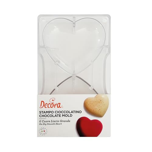 DECORA Chocolate Hearts Mould, Polycarbonate, 27.5 x 18 x 5 cm