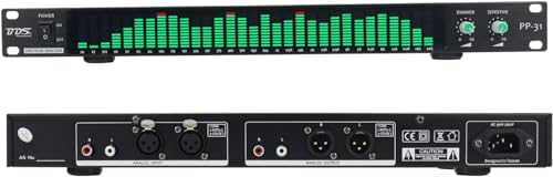 BDS PP-31 Green Digital Audio Spectrum Analyzer Display 1U Music Spectrum VU Meter 31 Segments