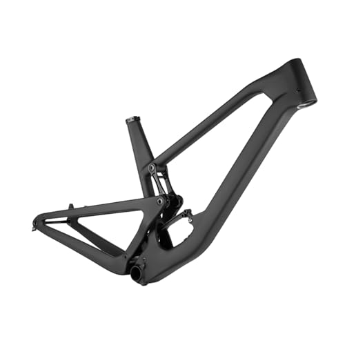 Boartechs 29er Carbon Full Suspension Frame Travel 150mm All Mountain Bike Frame 12x148mm Carbon Frame(Size S Matt)