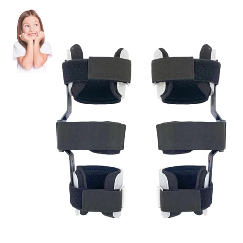 Mathgetin Kids O/X Legs Type Correction Brace, Pediatric Leg Posture Corrector, Children Legs Straightener for Knees Valgus Deformity Bow Legs, Leg Knee Orthosis Brace