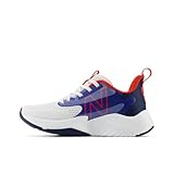 New Balance PKRAVAM2 Running Shoe, Team Royal/White/True Red, 13.5 Wide US Unisex Little_Kid