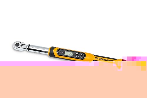 GEARWRENCH 3/8 Drive Electronic Torque Wrench 7.4-99.6 FT LB - 85076