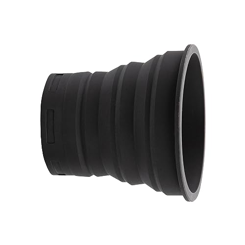KUVRD - Universal Lens Hood (M|72) - Fits 99% of Lenses, Element Proof, Lifetime Coverage, Fits 72mm-112mm, Single Lens Hood - (M)
