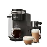 Keurig K-Cafe K-Duo Single Serve Coffee, Latte and Cappuccino Maker, 32 K-Cup Pods, Dark Charcoal