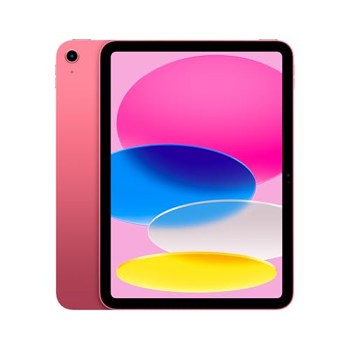 Apple iPad 11-inch: A16 chip, 11-inch Model, Liquid Retina Display, 128GB, Wi-Fi 6, 12MP Front/12MP Back Camera, Touch ID, All-Day Battery Life — Pink