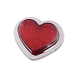 jdm 2PCS Red Heart Shaped Side Marker/Accessory/LED Light/Turn Signal