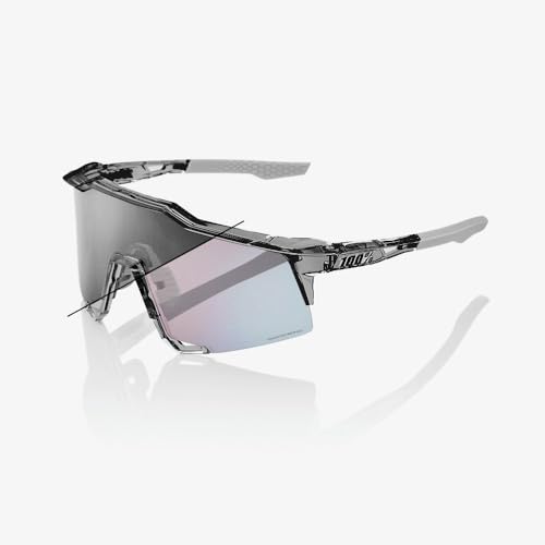 100% Speedcraft Sunglasses, Polished Translucent Grey, One Size