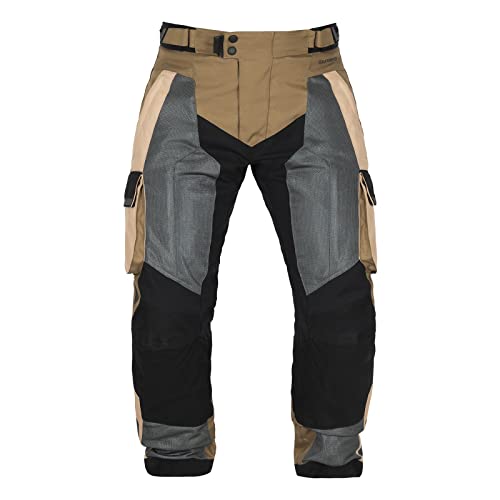 Tourmaster Men's Ridgecrest Motorcycle Pants Sand/Grey