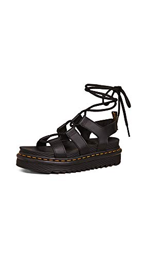 Dr. Martens Women's DM24641001_38 Sandal, Black Hydro, 7