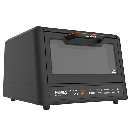 Blackstone 8013 E-Series Electric Pizza Oven and Air Fryer Combo, Black
