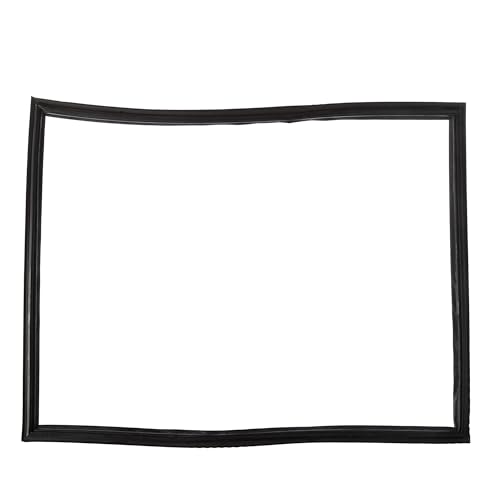 Whole Parts Refrigerator Fresh Food Door Seal Gasket (Magnetic Strip Inside, Black), Single Piece, Part# WR24X10080 - Replacement & Compatible with Some GE Refrigerators