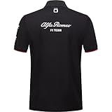 Alfa Romeo Racing F1 2023 Men's Team Polo Shirt Black