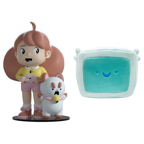 Youtooz Bee and Puppycat 4.1in Vinyl & Temp-Bot Portal 9in Plush Figure Collectible, Bee and Puppycat Collection